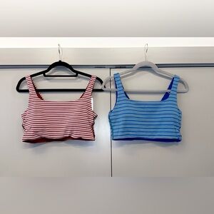 NWT Lululemon Bend This Scoop and Square Bras